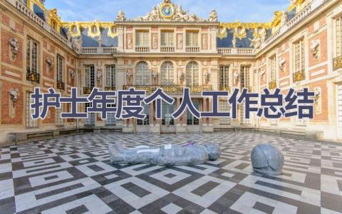 护士年度个人工作总结15篇范文