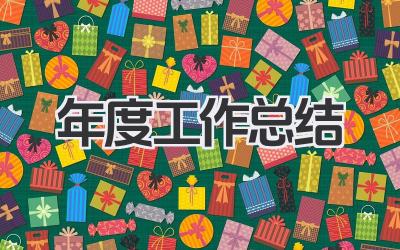 年度工作总结