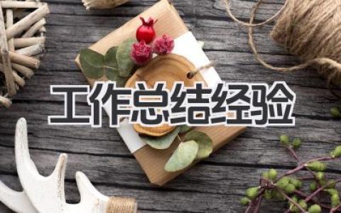 工作总结经验